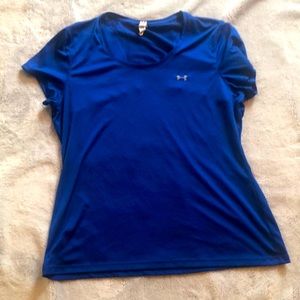 Under Armor Heat Gear T Shirt Size L